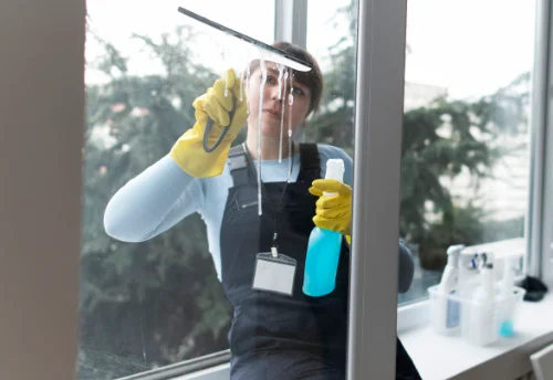 Nettoyage de vitres intérieures et extérieures à Fraisans
